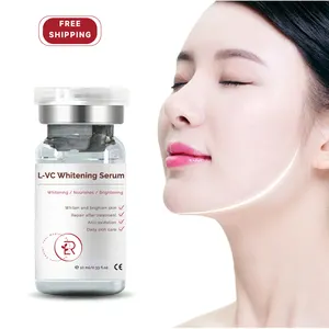 Redcooleaf 10ml Vitamin C Hyaluronic Acid Anti Aging Anti Wrinkle Whitening Skin Care Face Repair Ampoule Serum