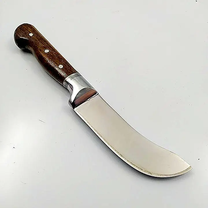 Универсальный нож для кожи, высококачественный верзалит из нержавеющей стали 4116 и медный валик