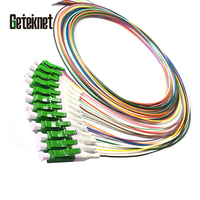 Kabel Patch Cord Fiber Optik Duplex GETEKnet SC/APC ke LC/UPC G652D Singlemode Panjang 1m-100m Bersertifikasi CE
