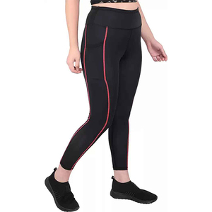 Leggings de gymnastique de sport de yoga sans couture de taille haute pour femmes-vêtements personnalisés en gros tissu tricoté Type de taille moyenne - Product Image 4