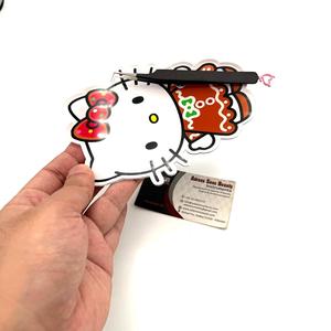 กระเบื้องขนตาสำหรับเทศกาลคริสต์มาสพร้อมแหนบฮัลโหลคิตตี้ลายพิมพ์โลโก้ตามสั่งอุปกรณ์แต่งขนตา - Product Image 2