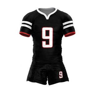 Premium Ligero 100% Poliéster Rugby Uniforme Adultos y Jóvenes Transpirable Partido Entrenamiento Jerseys Pakistán Fabricante - Product Image 1