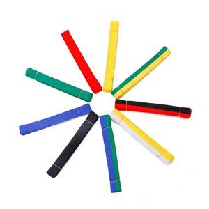 Ceintures de karaté, de judo et de taekwondo de haute qualité, 4 cm, ceintures de classement professionnelles, arts martiaux, ceintures de couleur standard - Product Image 4