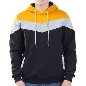 Pull à capuche décontracté à manches longues Streetwear Sweatshirts 100% coton Sweatshirts à capuche imprimés personnalisés pour hommes - Product Image 5