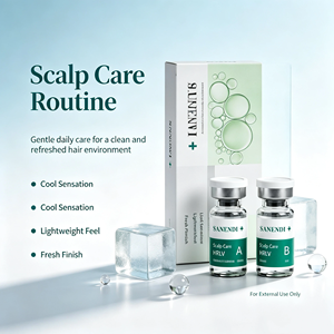 Kit de soins du cuir chevelu avec flacons lyophilisés d'exosomes, accessoire professionnel pour équipement de beauté destiné aux salons de beauté - Product Image 3