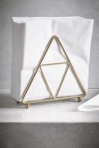Tissue Box Napkin Holder Wholesale Custom Modern Luxury Metal <b>Wire</b> Table Top Christmas Gold Mountain Napkin Holder - Product Image 4
