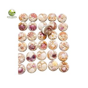 Handmade Coastal Seashell Hand <b>Mirror</b> Pearl Shell Decorative <b>Vanity</b> <b>Mirror</b> Beach Wedding Gift Supplier OEM Wholesale - Product Image 2