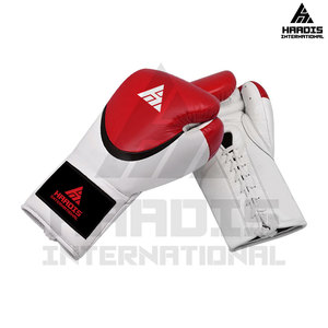 ถุงมือหนังแท้สำหรับฝึกชกมวยถุงมือหนังแท้สำหรับมืออาชีพถุงมือซ้อมมวย - Product Image 3