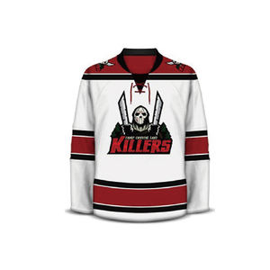 Jersey de Hockey sobre Hielo Sublimado con Diseño Personalizado al por Mayor 2025 - Product Image 1