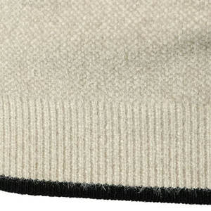 Pull à col ras du cou pour hommes de la meilleure qualité pull tricoté décontracté à manches longues avec logo avant respirant 100% coton - Product Image 6