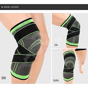 Direct fabriqué en usine sur mesure Gym Fitness genouillères haltérophilie genouillère pour squat et genouillères - Product Image 3