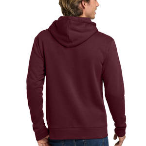 Maroon Color 300 600Gsm High Quality <b>Men</b> Cotton <b>Thick</b> Heavyweight Hot Sale Low MOQ New Arrival Design Fashion <b>Hoodies</b> - Product Image 2