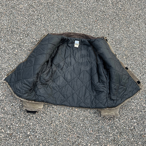 OEM Custom logo Heavyweight Duck Canvas Work <b>Jacket</b> Men Distress Carpenter Trucker Detroit Work <b>Workers</b> Bomber Eisenhower <b>Jacket</b> - Product Image 3