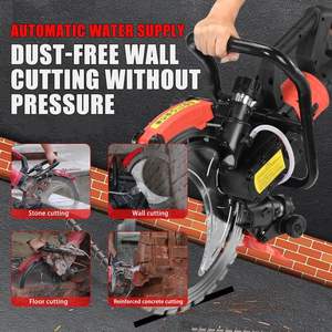 Scie électrique de 16 pouces avec 2 lames, 8980W, scie à béton, alimentation en eau, scie circulaire de 11,4 pouces - Product Image 1