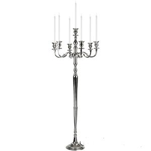 Luxury Silver Metal Crystal <b>Candelabra</b> for Home Wedding Decorative Centerpiece Formal Event Decorative <b>Candelabra</b> - Product Image 1