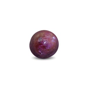 Rubí Estrella - 5.02 Quilates, Gema Natural Creada en Laboratorio, Tonos Naranja, Amarillo, Rojo, Azul, Rosa, 8mm de Altura, 1mm de Grosor, Pulido y Tallado, Sintético - Product Image 1