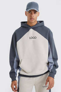 Conjunto Deportivo de 2 Piezas Unisex con Logotipo Personalizado del Fabricante OEM, Transpirable, 100% Algodón, Sudadera con Capucha y Pantalones Deportivos, Ropa Urbana de Contraste para Invierno - Product Image 5