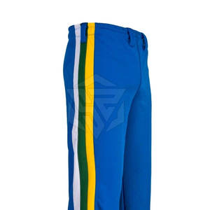 Pantalones de lona ligeros informales para hombre Poliéster transpirable con cintura elástica Patrón recto Lavado de colores en stock - Product Image 6