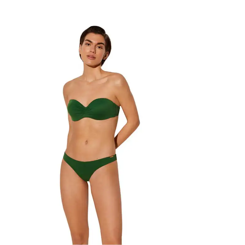Top Quality Bikini Top comfortable Bandeau Push-up Swimwear Women Solid Color Designed in Spain Wholesale