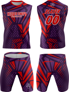 Vêtements de sport personnalisés professionnels, uniforme léger 7V7, design sans manches, en vente - Product Image 1