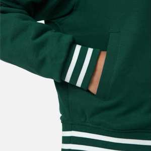 Chaqueta universitaria de estilo ODM personalizada, chaquetas de cuero para mujer, ropa de invierno a la moda hecha a medida, chaquetas de cuero PU para mujer - Product Image 5