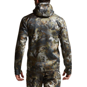Waterfowl Timber Hunting <b>Hoodies</b> Windproof Polyester Knit Fabric Durable Insulated Fleece Lined Hood Hunting Jacket - Product Image 2