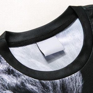 เสื้อยืดโพลีเอสเตอร์สำหรับผู้ชายพิมพ์ซับลิเมชันสำหรับกีฬาวิ่ง - Product Image 4