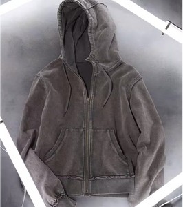 Sudaderas con capucha con logotipo personalizado en Blanco polar francés Terry hombro caído cordón Unisex hombres mujeres peso pesado sudaderas con capucha de algodón de gran tamaño - Product Image 5