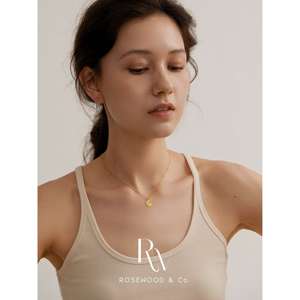 Collana Delicata Placcata Oro con Pendente a Cerchio Effetto Raggi di Sole, Resistente all'Ossidazione, Impermeabile, Design Trendy - Product Image 2