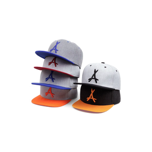 Wholesale Print Snapback Hat Hip Hop <b>Cap</b> Snapback <b>Cap</b> Wholesale <b>Flat</b> Brim Fitted Original Embroidered Logo 100% Cotton - Product Image 5