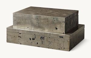 Última resina y MDF caja de almacenamiento con correa de cuero para la decoración del hogar al por mayor precio elegante organizador de almacenamiento - Product Image 5