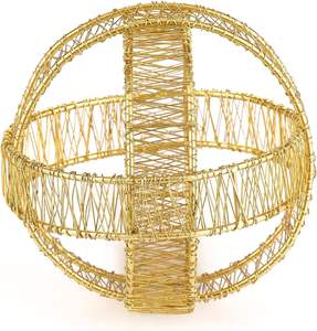 wholesale supplier Sculpture Handmade metal Sphere Home Decor Accent Table <b>Shelf</b> Living Room <b>Desk</b> - Product Image 3