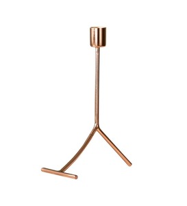 Molde de vela de boda romántico de diseño moderno, decoración del hogar, candelabro de Metal dorado en hierro, soporte de vela con diseño de flores - Product Image 1