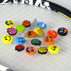 2025 logo personnalisé amortisseurs de vibrations de raquette de tennis emballage sous blister en matériau souple de haute qualité raquette de service oem - Product Image 2