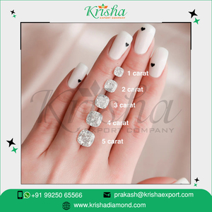 Cojín corte blanco diamantes de lujo excelente VVS1 VVS2 claridad IGI certificado diamantes sueltos de exportador genuino - Product Image 6