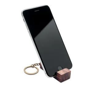 Porte-clés personnalisé en bois de noyer, produit de merchandising unique CODE - Product Image 2