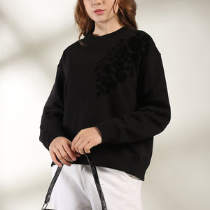 Nueva llegada sudadera de mujer servicios OEM etiqueta privada al por mayor/ropa informal superventas personalizado para sudadera de mujer - Product Image 1