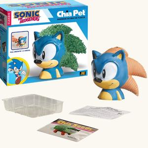 Sonic Hedgehog Chia Pet Grow Kit terracota hidropónico Juego <span class=keywords><strong>de</strong></span> Herramientas <span class=keywords><strong>de</strong></span> jardín para niños vivero colgante <span class=keywords><strong>maceta</strong></span> hogar suelo plantación - Product Image 1