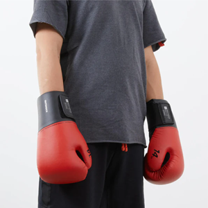 Gants de boxe professionnels en cuir avec logo personnalisé pour hommes femmes enfants pour l'extérieur - Product Image 5