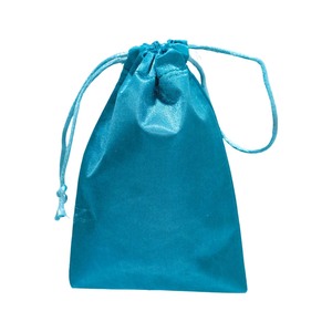 Sac de potli en satin écologique personnalisable fermeture à cordon pour les cadeaux de mariage approvisionnement en vrac pour les commerçants d'exportation retour de marque - Product Image 2