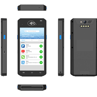 Haute Qualité A80 Android 7.1 De Poche Android 4G EFT POS Terminal, Code À Barres Scanner PDA, POS NFC Lecteur