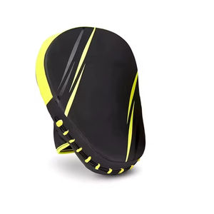 Mitaines de frappe professionnelles en cuir pour la boxe, le MMA, le Muay Thai, avec design incurvé - Product Image 3