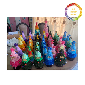 Árbol de Navidad hecho a mano Árbol de Navidad de terciopelo | Bonito regalo para tu amada y artículo de decoración - Product Image 1