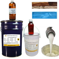 Caoutchouc de silicone liquide RTV-2 pour gypse, béton, pierre artificielle, résine époxy, fabrication de moules en ciment