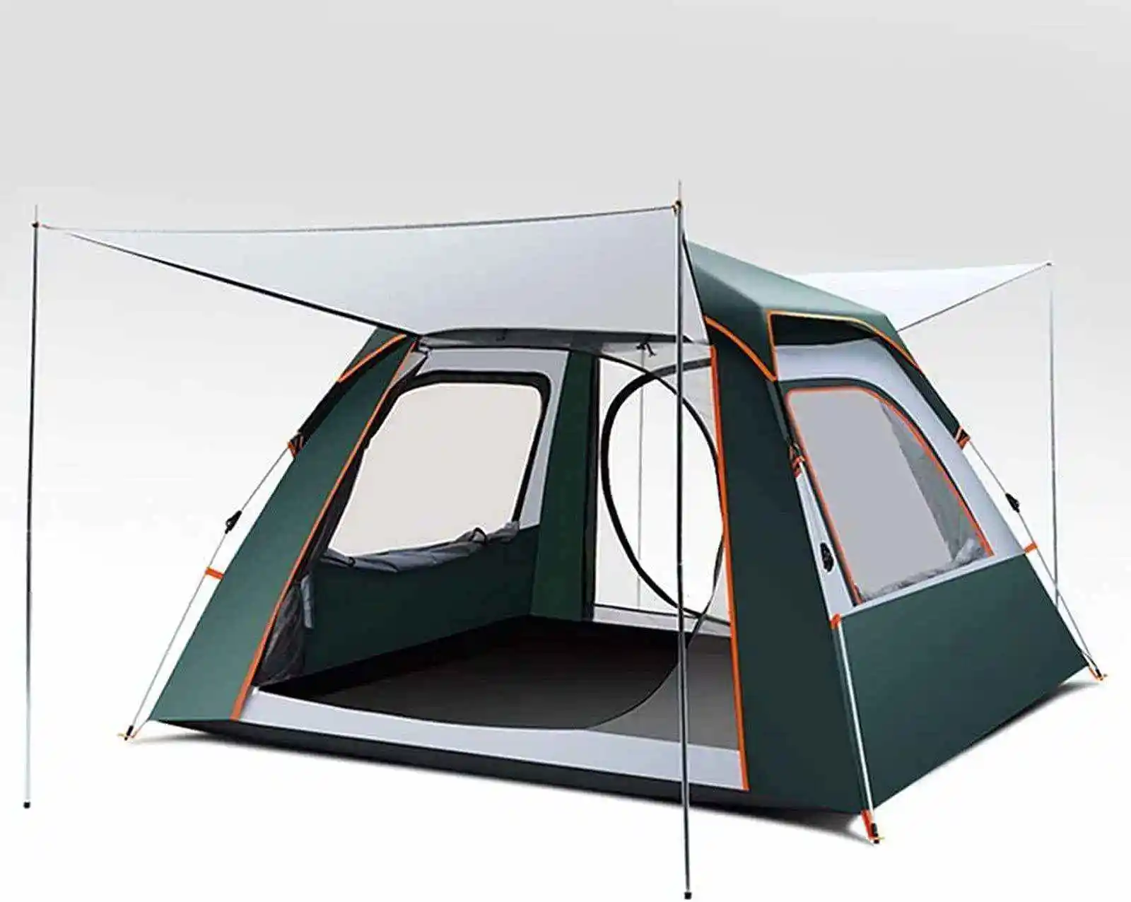 Tente de camping 4 saisons entièrement automatique personnalisée en Chine pour 2 à 4 personnes tentes de camping pour couple en plein air imperméables