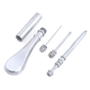 Trocarts de meilleure qualité pour l'usage des animaux Matériau en acier inoxydable Vente en gros Taille et conception personnalisées Trocart de bétail avec canule - Product Image 1