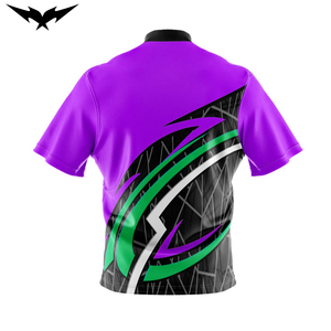 Camisetas de Boliche Personalizadas de Manga Corta para Clubes y Ligas - Secado Rápido, Ecológicas, Elásticas en Cuatro Direcciones, Ajuste Personalizado, Unisex - Product Image 4