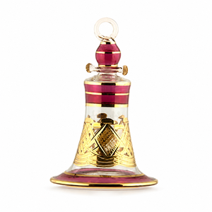 Adorno Navideño de Campana de Vidrio Soplado a Mano con Detalles en Oro de 24K, Decoración Navideña Colgante de Lujo - Product Image 6