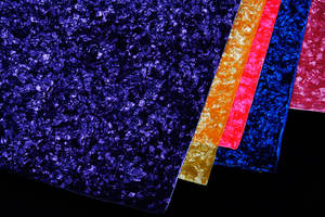 Lámina <span class=keywords><strong>de</strong></span> Celuloide Blanca Perla y Morada Perla <span class=keywords><strong>para</strong></span> Púas <span class=keywords><strong>de</strong></span> Guitarra - Product Image 5