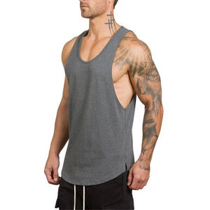Camisetas de Gimnasio para Hombre al por Mayor, Personalizadas, de Moda, de Algodón y Fibra de Algodón, Artículo de Moda - Product Image 4